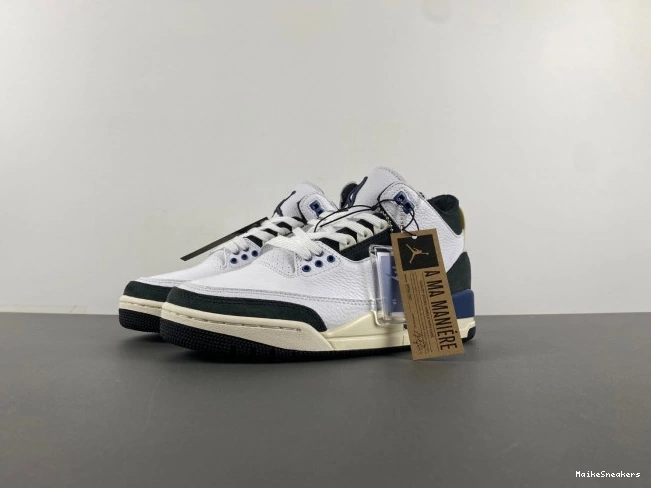 MaikeSneakers 3 SP x Diffused Ma OG Air Jordan HV8571-100 Maniere A Blue 0717